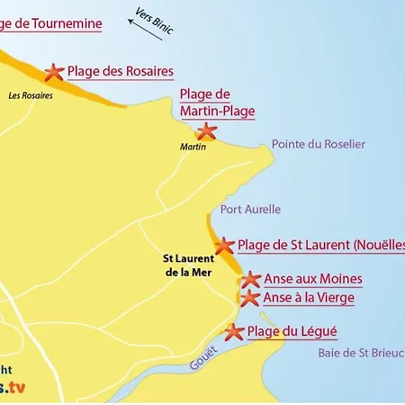 Hébergement de vacances Maison Entierement Renovee Centre Plérin